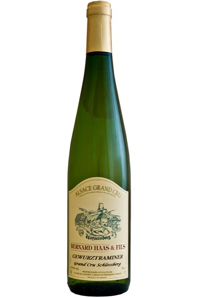 Gewurztraminer, Grand Cru Schlossberg, Bernard Haas & Fils, Cotes de Kaysersberg, Alsace, France, 2021