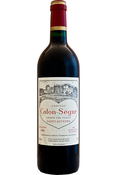 Chateau Calon-Segur, 3eme Grand Cru Classe, Saint-Estephe, Bordeaux, France, 1996