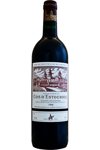 Chateau Cos d'Estournel, 2eme Cru Classe, Saint-Estephe, Bordeaux, France, 1996