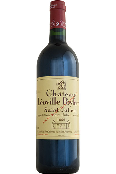 Chateau Leoville Poyferre, 2eme Cru Classe, Saint-Julien, Bordeaux, France, 1996