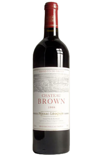 Chateau Brown Rouge, Pessac-Leognan, Bordeaux, France, 1998