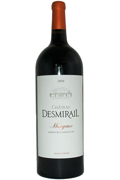 Chateau Desmirail, 3eme Classe, Margaux, Bordeaux, France, 2010 (Magnum Bottle)