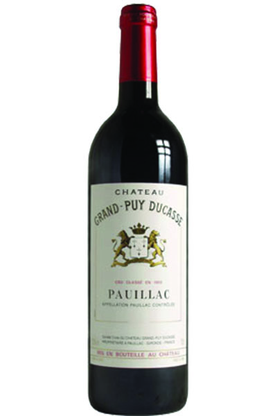 Chateau Grand-Puy Ducasse, 5ieme Cru Classe, Pauillac, Bordeaux, France, 2010