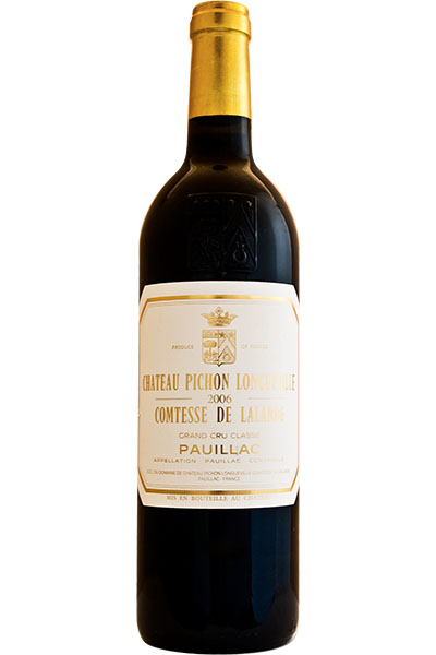 ChÃ¢teau Pichon-Longueville, Comtesse de Lalande, 2nd Grand Cru ClassÃ©, Pauillac, Bordeaux, France, 2006