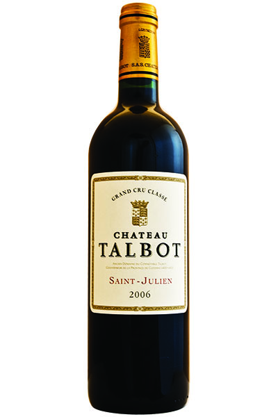 Chateau Talbot, 4eme Cru Classe, Saint-Julien, Bordeaux, France, 2006