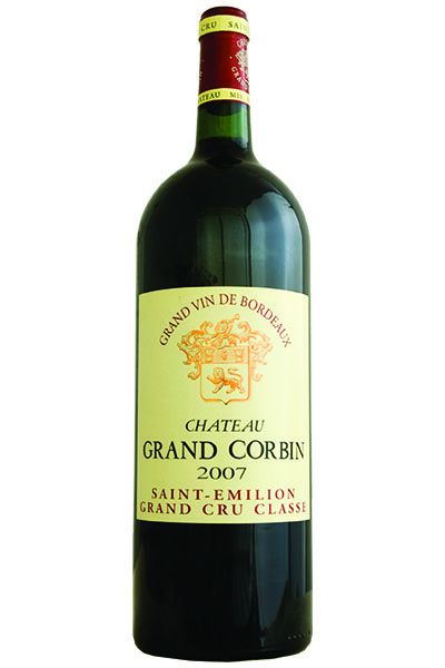 Chateau Grand Corbin, Grand Cru Classe, Saint-Emilion, Bordeaux, France, 2007 (Magnum - 150cl)