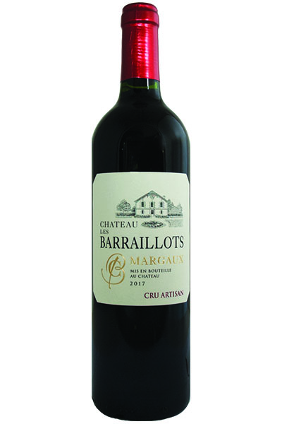 Chateau Baraillots Cru Artisan, Margaux, Bordeaux, France, 2017