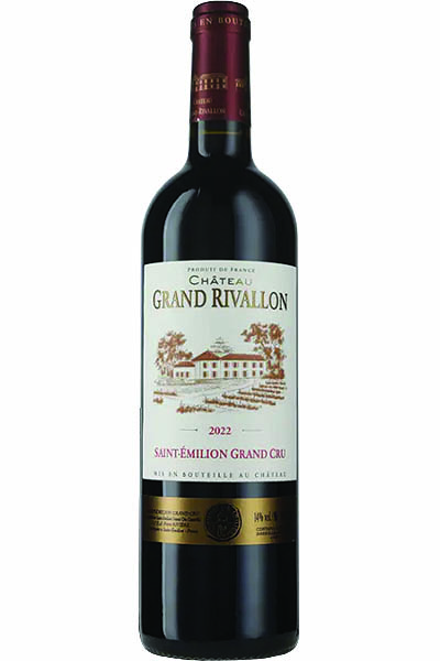 Chateau Grand Rivallon, Grand Cru Classe, Saint-Emilion, Bordeaux, France, 2022