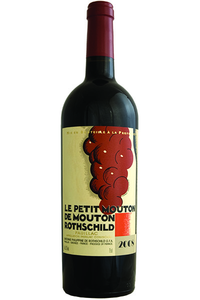 Petit Mouton Rothschild, Pauillac, Bordeaux, France, 2008