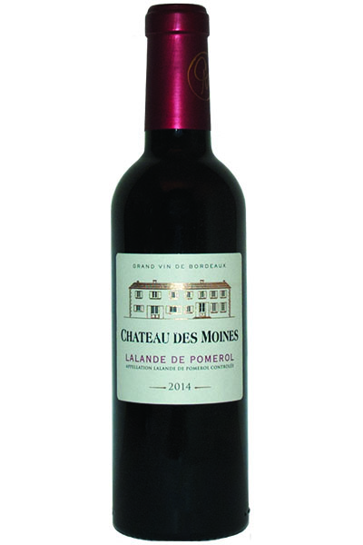 Chateau des Moines, Lalande de Pomerol, Bordeaux, France, 2014 (Half Bottle)