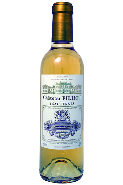 Chateau Filhot, Sauternes, Graves, Bordeaux, France, 2015 (Half Bottle - 37.5cl)