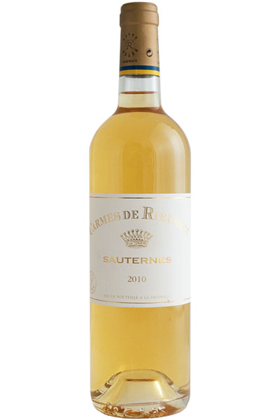 Chateau Carmes de Rieussec, Sauternes, Graves, Bordeaux, France, 2010