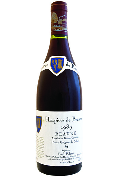 Beaune Cuvee Guigone de Salins, Hospices de Beaune, Chateau Philippe-le-Hardi, Burgandy, France, 1989