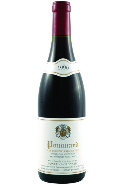 Pommard 1er Cru 'Les Rugiens', Domaine Fontaine Gagnard, Burgundy, France, 1996