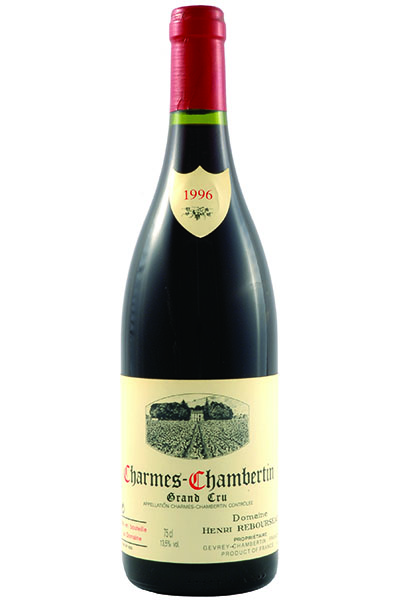 Charmes Chambertin Grand Cru, Domaine Rebourseau, Burgandy, France, 1996