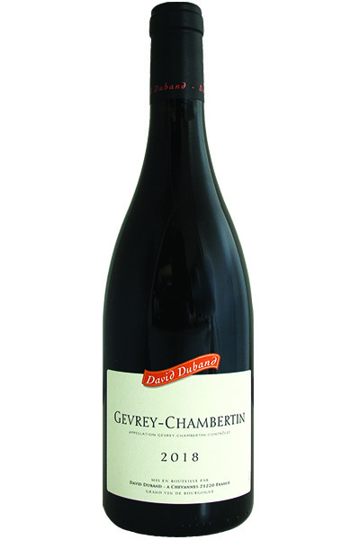 Gevrey Chambertin, Domaine David Duband, Cote de Nuits, Burgundy, France, 2018