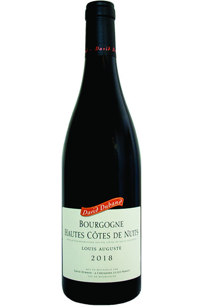 Hautes Cotes de Nuits, Domaine David Duband, Burgundy, France, 2018