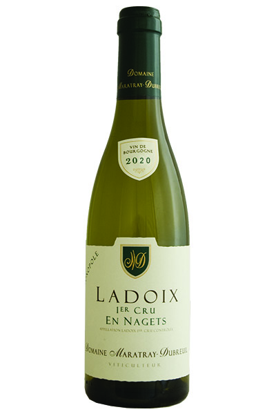 Ladoix Blanc, 1er Cru, 'En Naget', Monopole, Domaine Maratray Dubreuil, Burgundy, France, 2020 (Half Bottle)