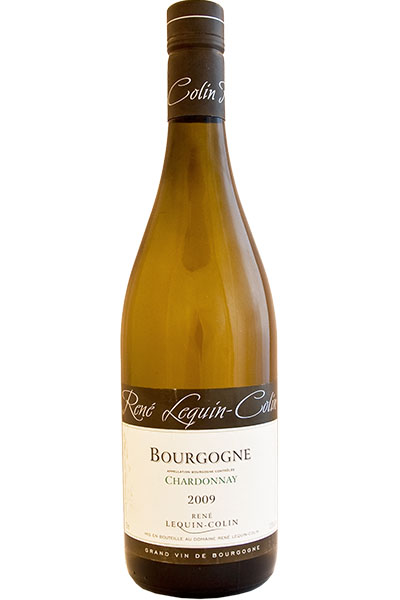 Bourgogne Chardonnay, Domaine Lequin Colin, Burgundy, France, 2009