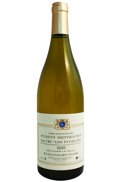 Puligny-Montarchet, Les Pucells, 1er Cru, Domaine Guillemard Clerc, Burgundy, France, 2020