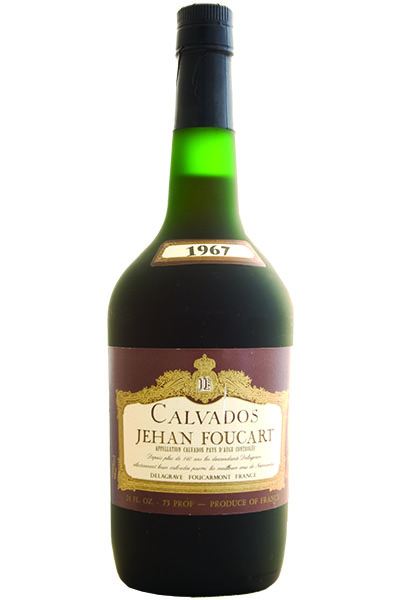 Calvados, Vintage, Jehan Foucart, Pays d'Auge, France, 1967