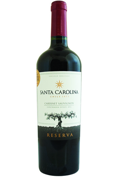 Cabernet Sauvignon Reserva, Santa Carolina, Colchagua Valley, Chile, 2022