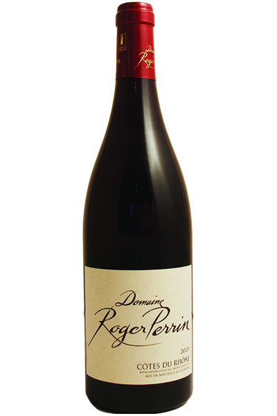 Cote du Rhone Fruite, Domiane Roger Perrin, Rhone, France  2020