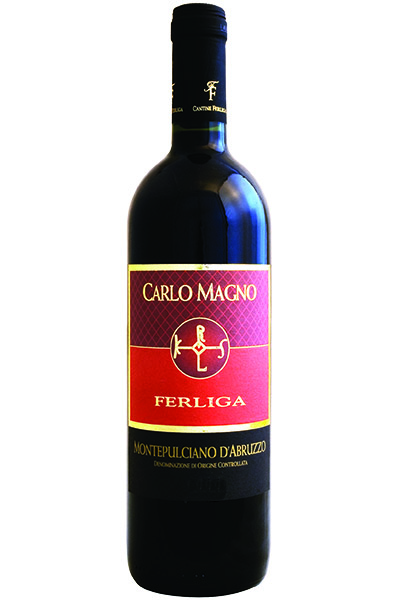 Montepulciano d'Abruzzo, Carlo Magno, Cantine Ferliga, Abruzzo, Italy, 2021