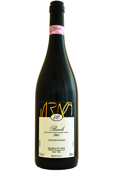 Barolo DOCG, Cannubi Boschis, Azienda Virna di Borgogno, Piemonte, Italy, 2005