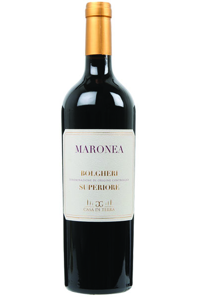 Maronea Bolgheri Superiore, DOC, Casa di Terra, Tuscany, Italy, 2019