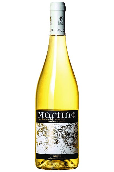 Verdicchio dei Castelli di Jesi Classico Superiore Martine, DOC, Socci Azienda Vitivinicola, Marche, Italy, 2023