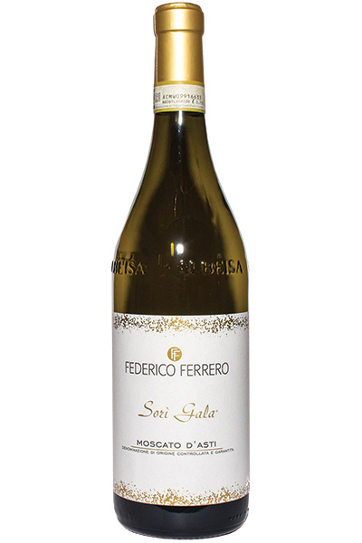 Moscato d'Asti, Sori Gala, Federcio Ferrero, Piemonte, Italy 2023