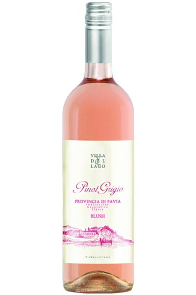 Pinot Grigio Rose, Villa del Lago, DOC, Veneto, Italy, 2023