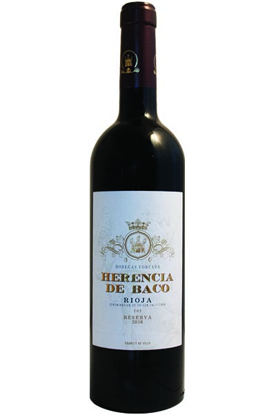 Rioja Reserva, Flor de Baco, Herencia de Baco, Spain, 2016