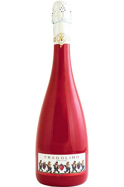 Fragolino, Strawberry Grape "Uva Fragola", Frizzante, Red Star, Giacobazzi, Italy