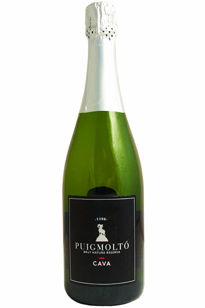 Cava Brut Nature Reserva, Puigmolto, Priorat, Spain