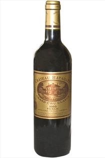 Chateau Batailley, 5eme Grand Cru Classe, Paulliac, Bordeaux, France, 2003