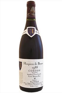 Corton Grand Cru, 'Cuvee du Docteur Peste', Hospices de Beaune, Chateau Philippe-le-Hardi, Burgundy, France, 1988