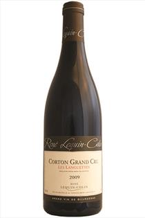 Corton Grand Cru, 'Les Languettes, Domaine Rene Lequin Colin, Burgundy, France, 2009