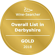 Wine Searcher - Overall List in Derbyshire - Gold - 2018